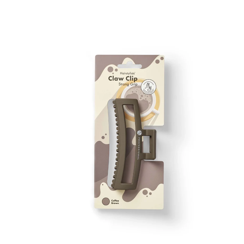 My Claw Clip Coffee Brown -hiusklipsi - Image 2