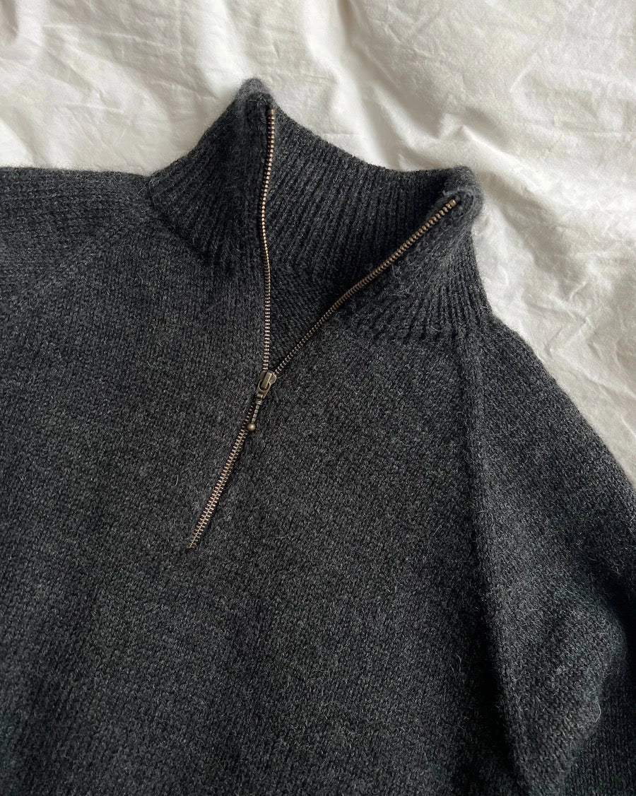 Zipper Sweater Light by PetiteKnit, suomeksi - Image 9