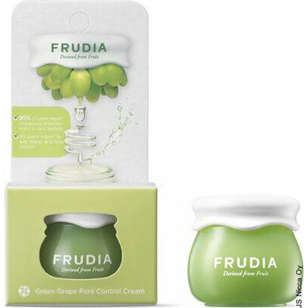 Frudia Green Grape Pore Control Cream-kasvovoide viinirypäle uutteella - Image 2
