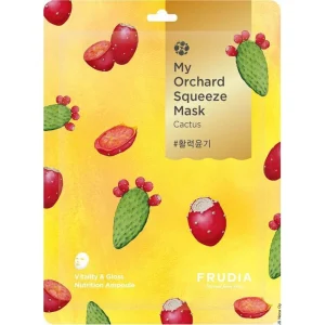 Frudia My Orchard Cactus Squeeze Mask-kasvonaamio kaktusuutteella