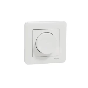 Led-valonsäädin Schneider Exxact 0-370W, valkoinen