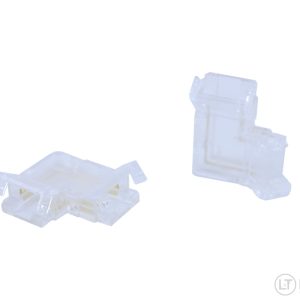 COB LED-nauhan kulmaliitin 8 mm 5 kpl