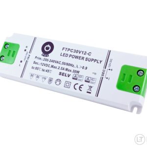 Triac himmennettävä LED-muuntaja 30W 12V
