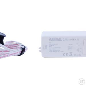 Kosketusvapaa IR-sensori ja LED-himmennin 12–24 V, 8 A