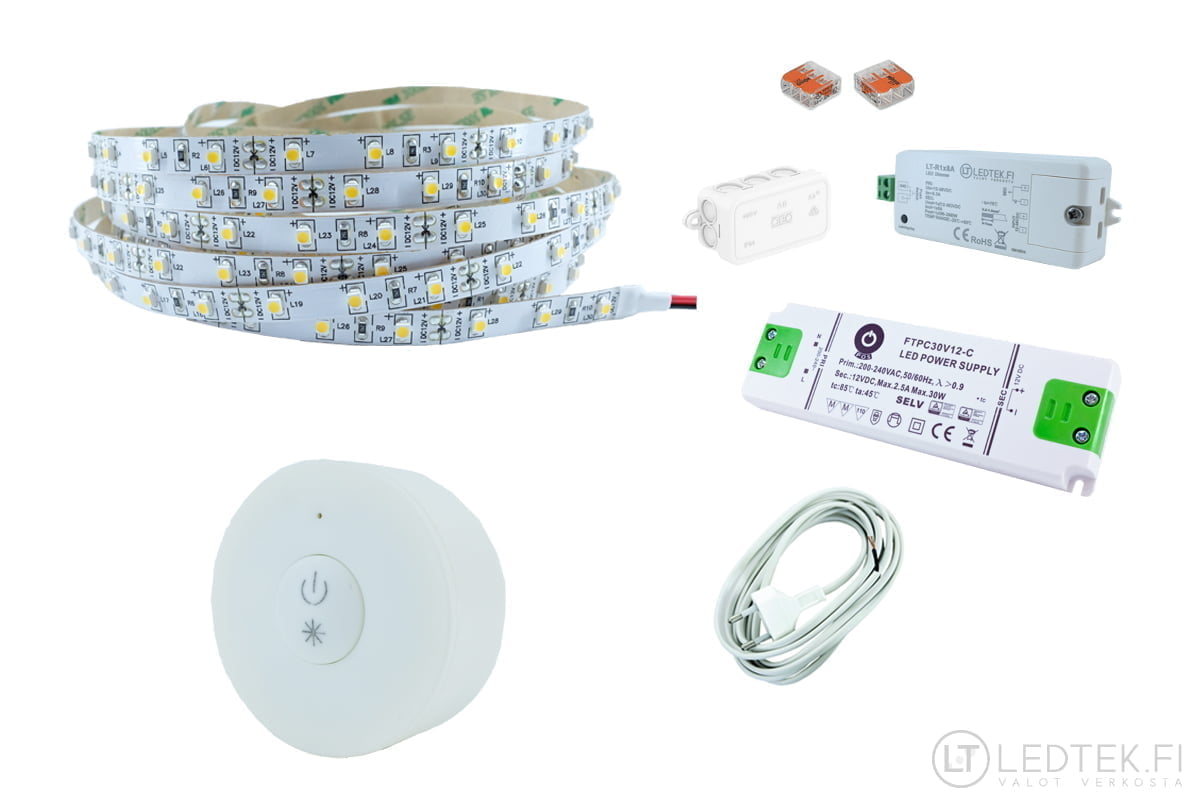 Peilin valaistuspaketti 3K 12V himmentimellä - Image 2