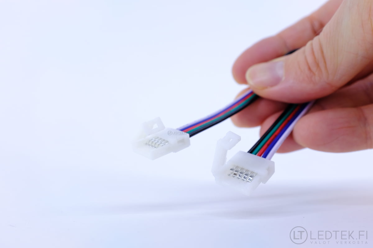 LED-nauhan 2-liitin RGBW 10 kpl - Image 3