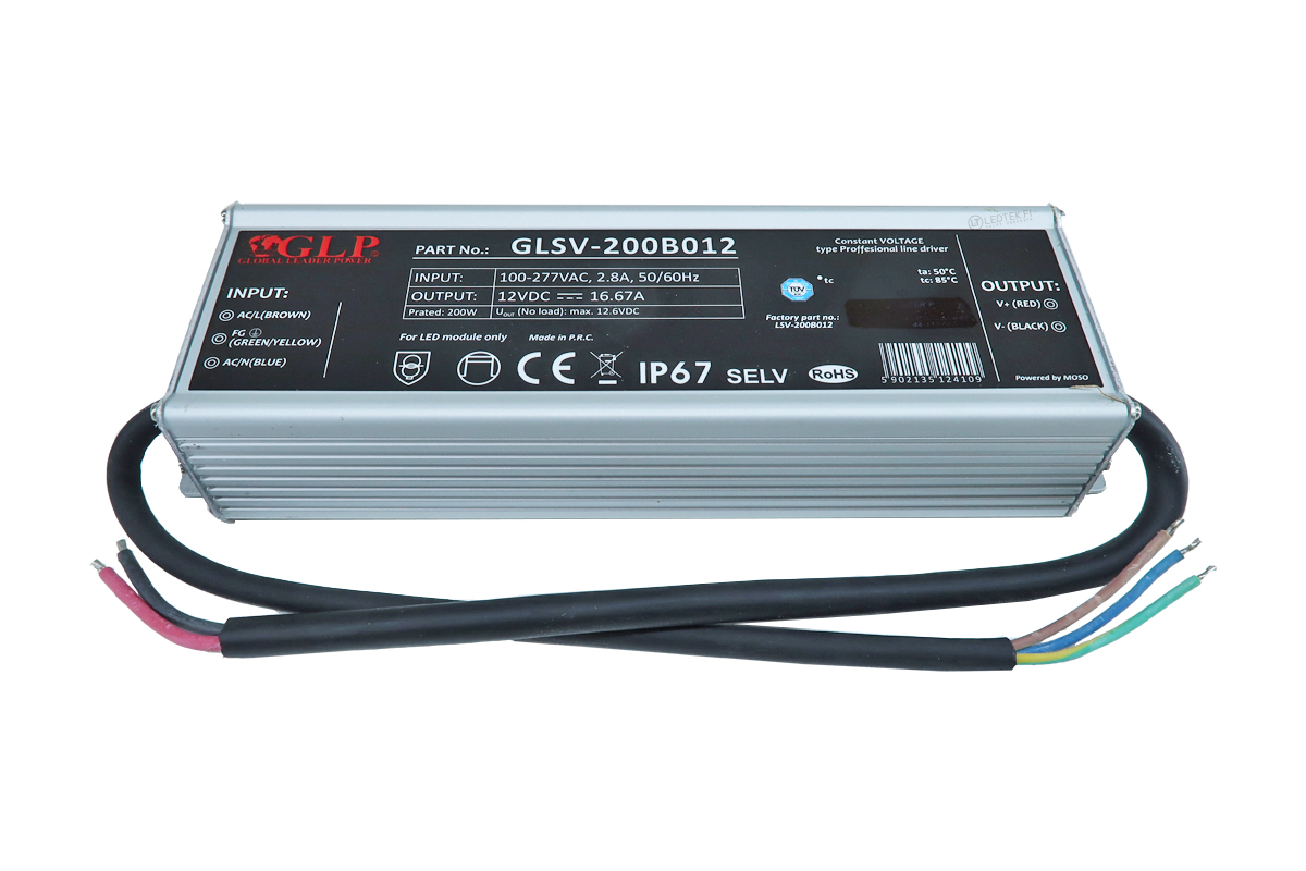 GLP LED Driver 200W 12V - Image 2